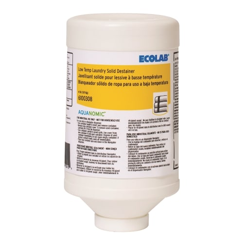 Ecolab® Low Temp Laundry Solid Destainer, 1.8 kg